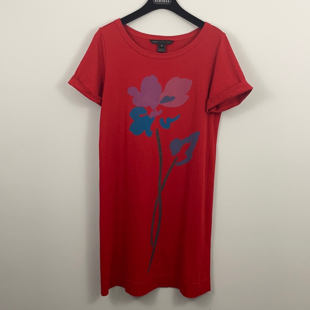 Marc by Marc Jacobs Flower T-shirt Dress Size XS